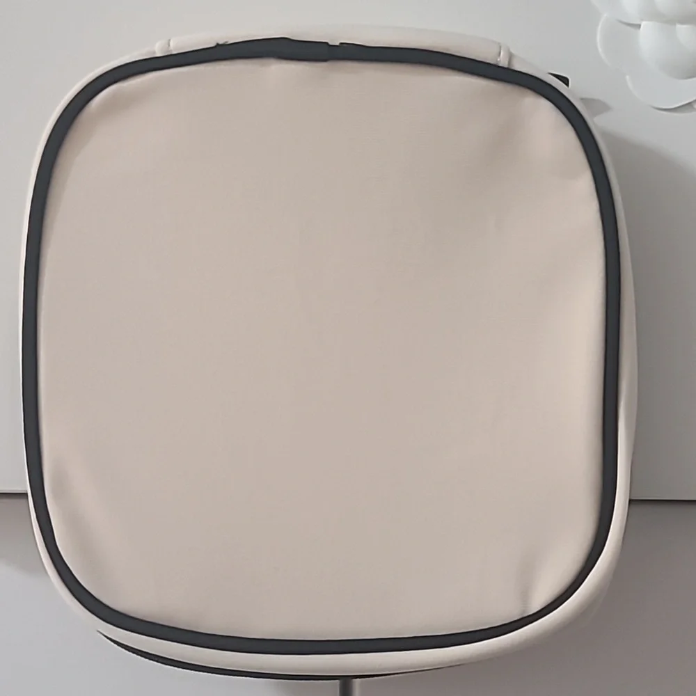 - Chanel Makeup Skincare Canvas Bag Toiletry Soft Sided Cosmetic  Case